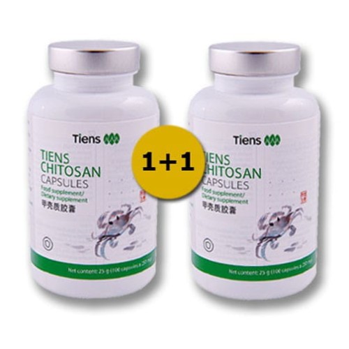 Tiens - Chitosan ZESTAW 2x100 kapsułek