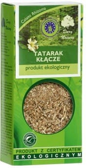 Kłącze tataraku produkt ekologiczny ziołowy 50g Dary Natury