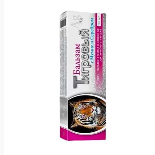 Balsam Tygrysi ze srebrem i Mumio 100ml Remedium Natura