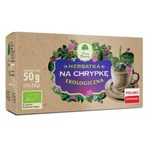 Na chrypkę herbatka ekologiczna 25x2g  Dary Natury