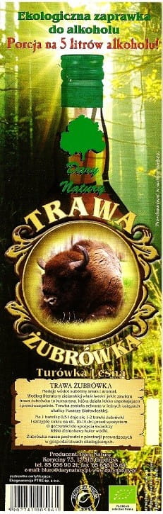 Trawa żubrówka (zaprawka do alkoholu), 1op. Dary Natury