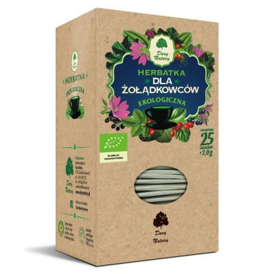 Herbatka DLA ŻOŁĄDKOWCÓW, 25x2g, Dary Natury