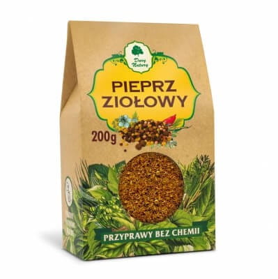Pieprz ziołowy 200 g Dary Natury