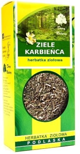 Ziele karbieńca herbatka ekologiczna 50g Dary Natury