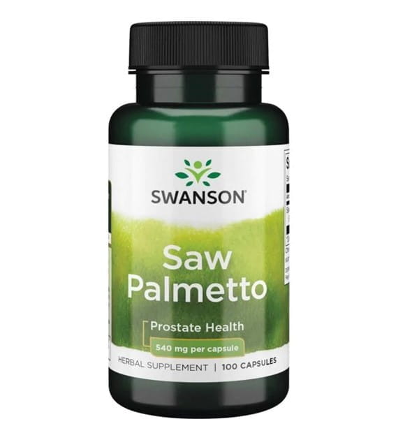 Swanson Saw Palmetto 540mg 100 kap