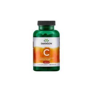 Witamina C 1000mg z dziką różą 90 kapsułek SWANSON
