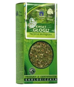 Kwiat głogu herbatka ekologiczna 50g Dary Natury