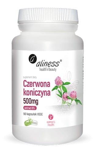 Czerwona koniczyna 500mg 90 kapsułek Aliness