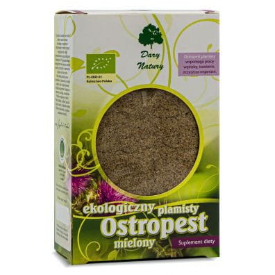 Ostropest plamisty mielony, 100g Dary Natury