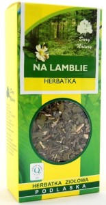 Na lamblie herbatka ziołowa 50g Dary Natury