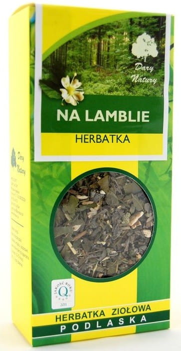 Na lamblie herbatka ziołowa 50g Dary Natury