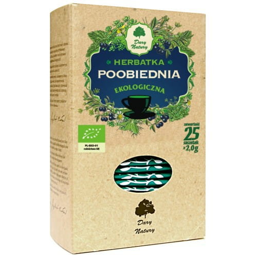 Herbatka poobiednia EKO 25x2g Dary Natury
