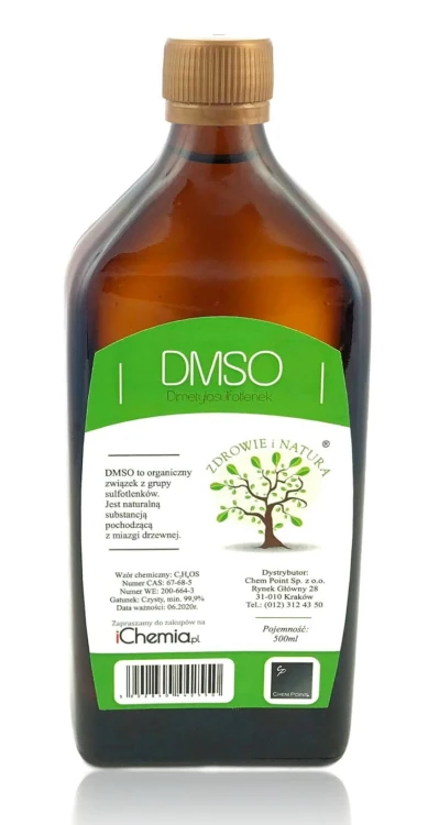 DMSO (dimetylosulfotlenek) 500ml