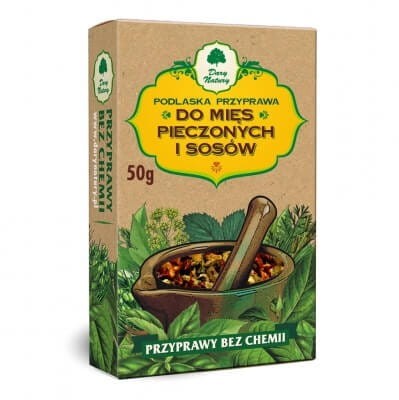 Podlaska przyprawa do mięs pieczonych i sosów 50g Dary Natury