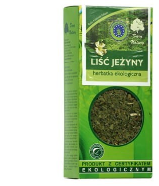 Liść jeżyny fałdowanej 25g Dary Natury