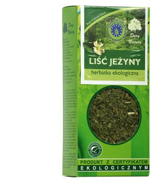 Liść jeżyny fałdowanej 25g Dary Natury