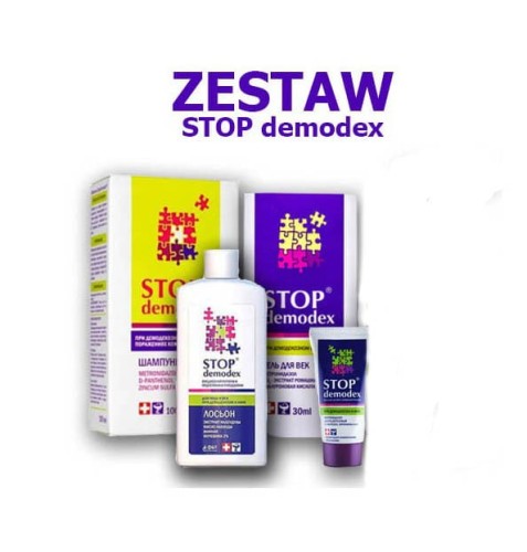 STOP demodex ZESTAW na nużycę Biokord