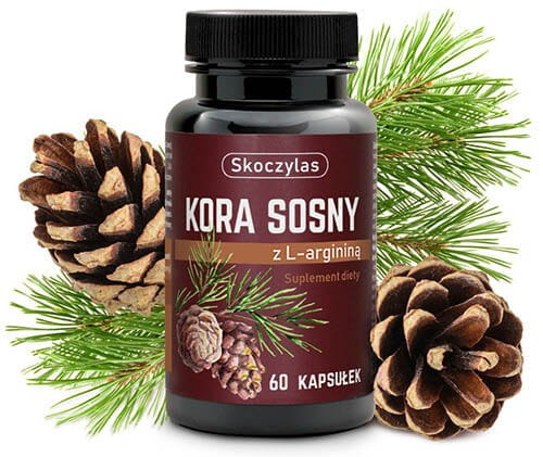 KORA SOSNY z argininą 60 kapsułek Skoczylas