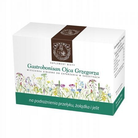 Gastrobonisan Ojca Grzegorza (zioła do zaparzania) 25 saszetek Bonimed