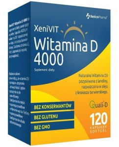 WITAMINA D3 FORTE 4000 120 kapsułek XENICO PHARMA