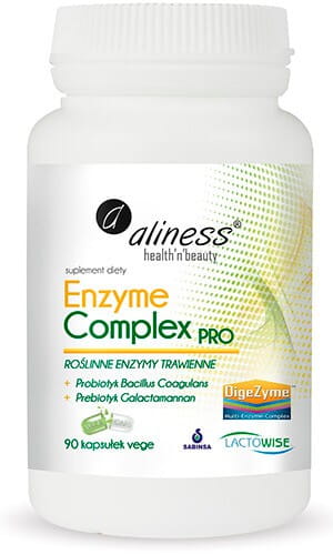 Enzyme Complex pro 90 kapsułek Aliness