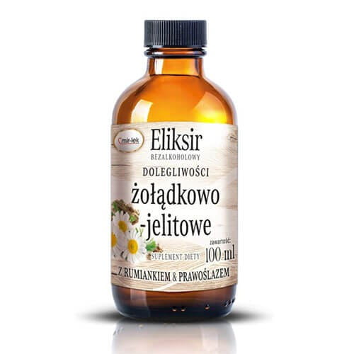 Eliksir bezalkoholowy na dolegliwości żołądkowo-jelitowe 120ml Mir-Lek
