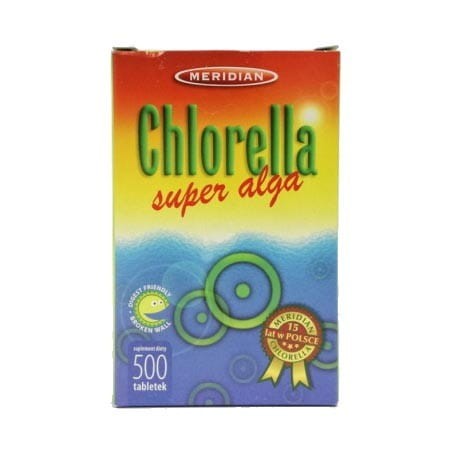 Chlorella 500 tabl. Meridian