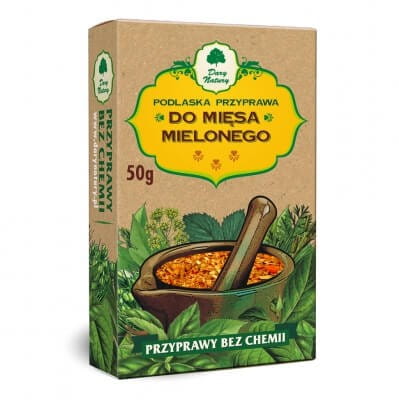 Podlaska przyprawa do mięsa mielonego 50g Dary Natury