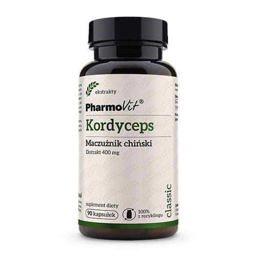 Kordyceps maczużnik chiński 90 kps Pharmovit