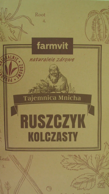 Korzeń ruszczyka kolczastego herbatka 50g  FarmVit