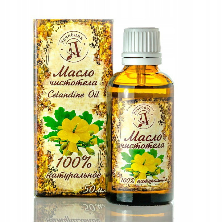 Olej z glistnika jaskółcze ziele 100% naturalny, 50ml
