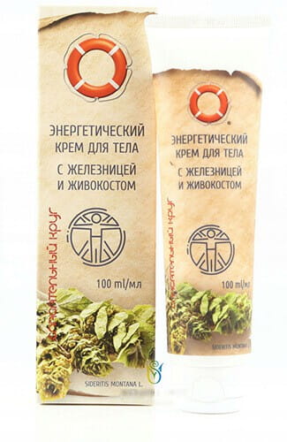 Ratownik. Żywokost z gojnikiem nr 566. Energetyczny krem do ciała, 100ml, VITUS