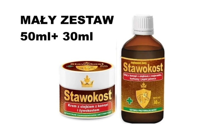 MAŁY ZESTAW STAWOKOST 50ml+ 30ml ASEPTA