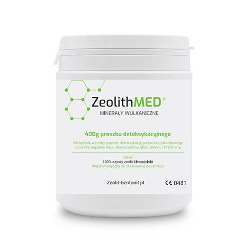 Zeolith MED 400 g proszek klinoptylolit zeolit