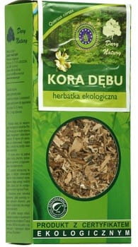 Kora dębu herbatka ekologiczna 100g Dary Natury
