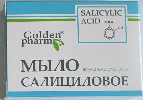 Mydło salicylowe BIODAR 70 g Golden Farm z kwasem salicylowym do skóry problematycznej