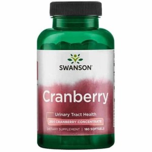 Żurawina Cranberry, 180 kapsułek, SWANSON