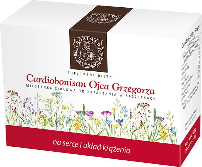 Cardiobonisan Ojca Grzegorza (zioła do zaparzania) 25 saszetek Bonimed