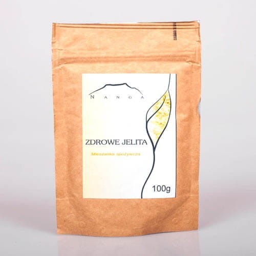 Zdrowe jelita mieszanka spożywcza 100g NANGA
