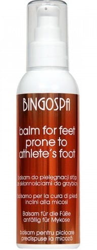 Balsam do pielęgnacji stóp ze skłonnościami do grzybicy 135g Bingospa