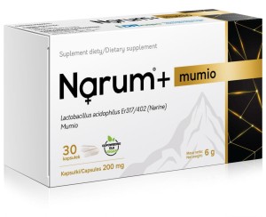 Narum plus Mumio (prawidłowy metabolizm) 30 kapsułek