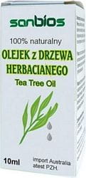 Olejek z drzewa herbacianego (Tea Tree Oil) 10ml SANBIOS