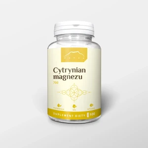 Cytrynian magnezu 700 mg 100 kapsułek NANGA