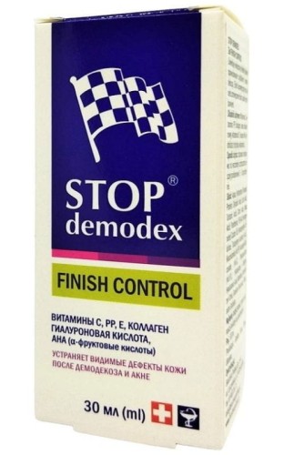 STOP demodex Finish control żel 30ml Biokord