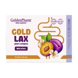 Golden Pharm Gold Lax 36tab. 600mg