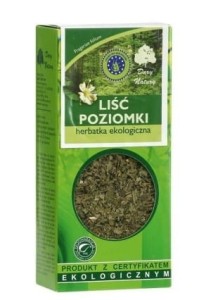 Poziomka pospolita liść herbatka ekologiczna 25g Dary natury
