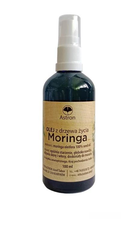 Olej z drzewa życia Moringa 100ml Astron