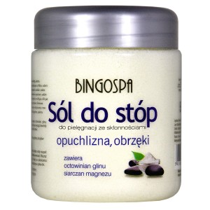 Sól do stóp (opuchnięcia i obrzęki) 550g Bingospa