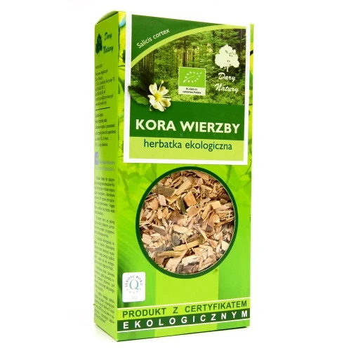 Kora wierzby 100 g Dary Natury herbatka ekologiczna