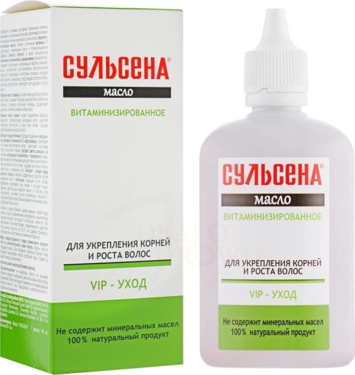 SULSENA olej wzbogacony witaminami do włosów 100 ml